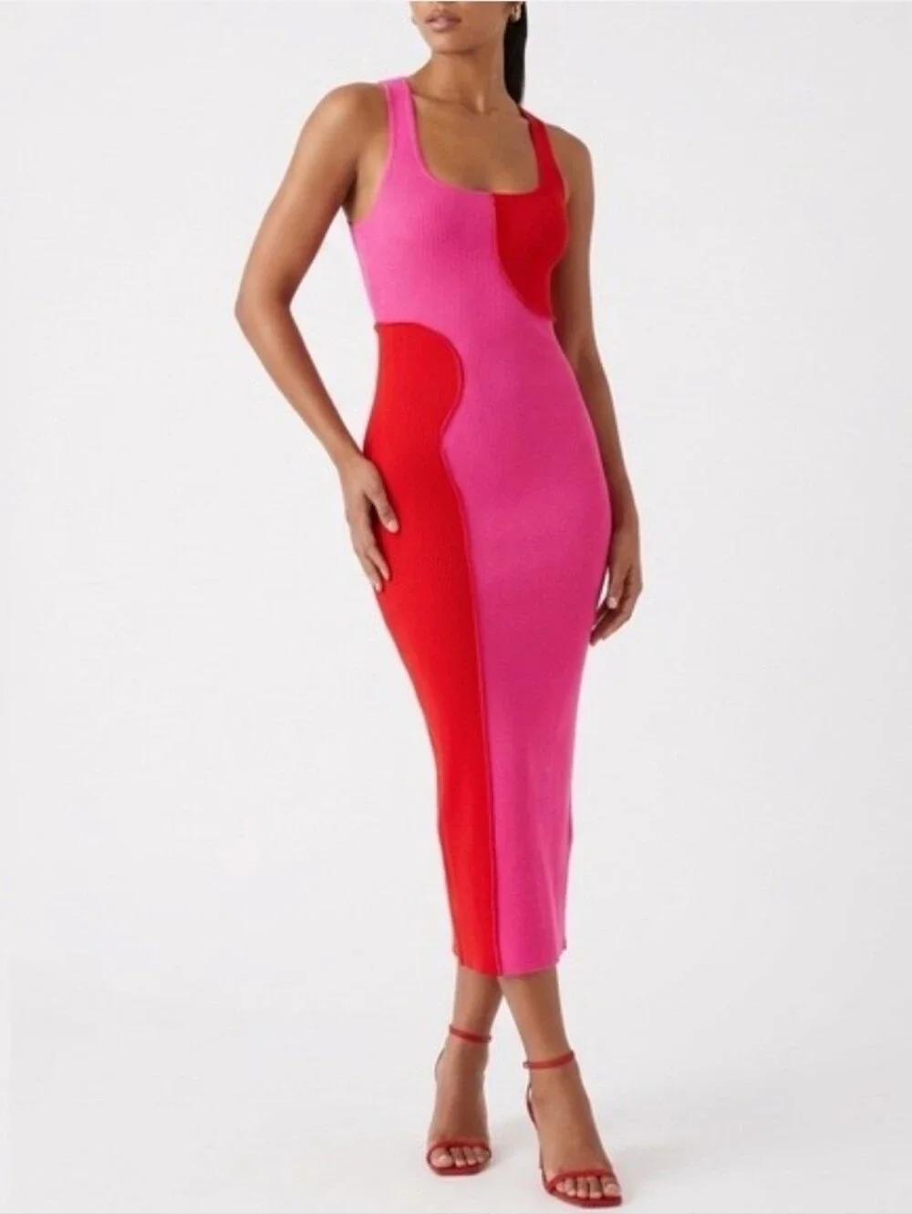 dress cut out middle cdn/shop/products/3677-09-RED-1.jpg Size:2 - Bust 32